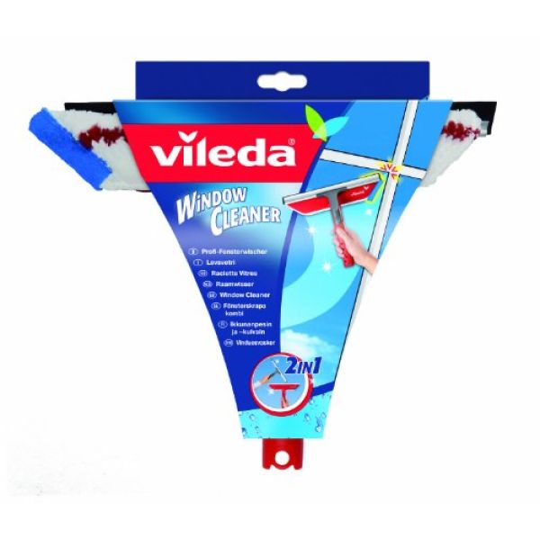 Vileda 2in1 Fensterabzieher
