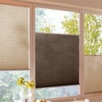 Fenster mit Plissees